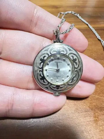 SEIKO 펜던트 시계 앤티크 수동 와인딩