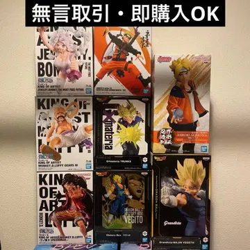 NARUTO 드래곤볼 원피스 피규어 묶음 판매 8개