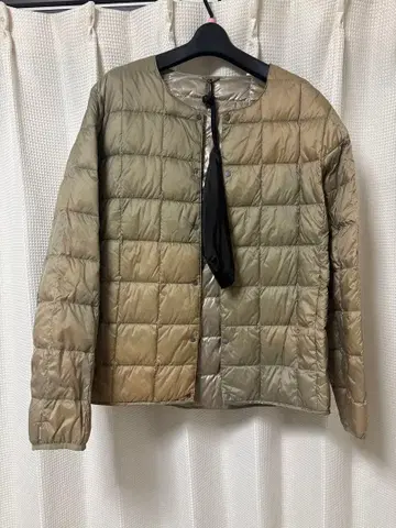 TAION 이너다운 남성용 L 사이즈 베이지