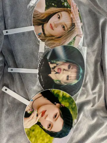 I-DLE K-POP 아이돌 부채