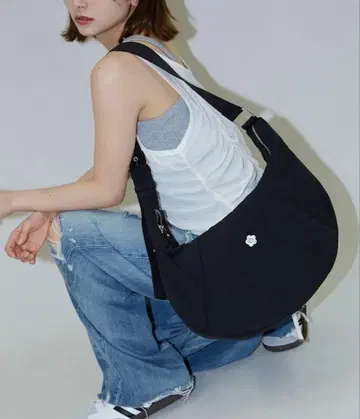 MARY QUANT x PUBLUX 나일론 숄더백