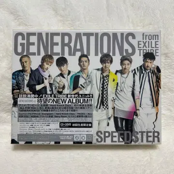 초회 생산 한정판 SPEEDSTER CD+3DVD