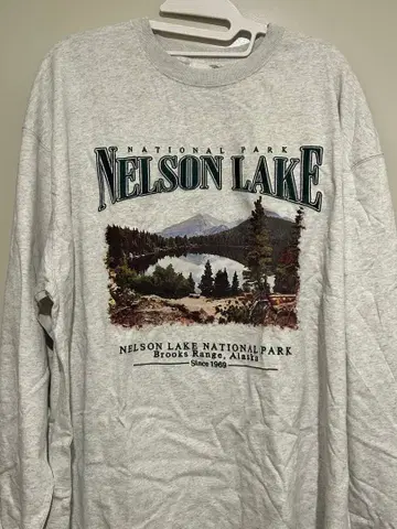 넬슨 레이크 국립공원 긴팔 T셔츠