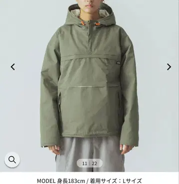 XLARGE TACTICAL ANORAK JACKET 아우터