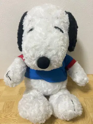 스누피 봉제 인형 축구 셔츠