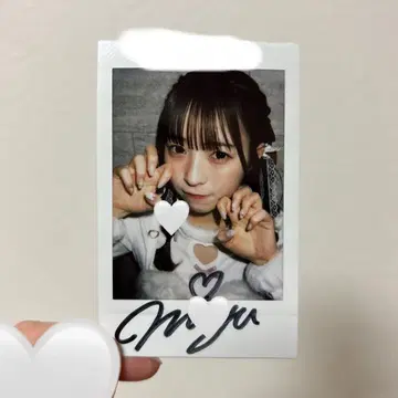 CUTIE STREET 우메다 미유 사인 포함 폴라로이드