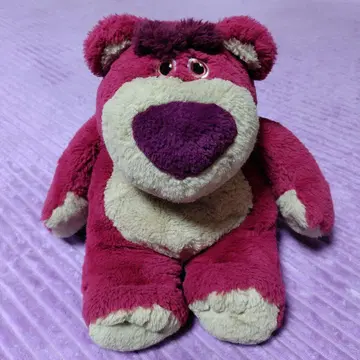 도쿄 디즈니 리조트 한정판 로쏘 허그베어 플러피 플러시 봉제 인형