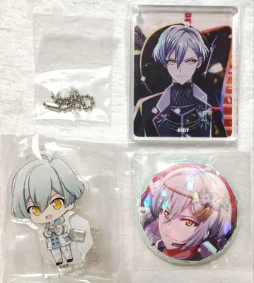 아이돌리쉬 세븐 이즈미 미쿠루 코롯타 아크릴 스탠드 캔뱃지 3종 세트