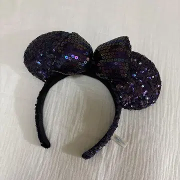 미니 스팽글 머리띠