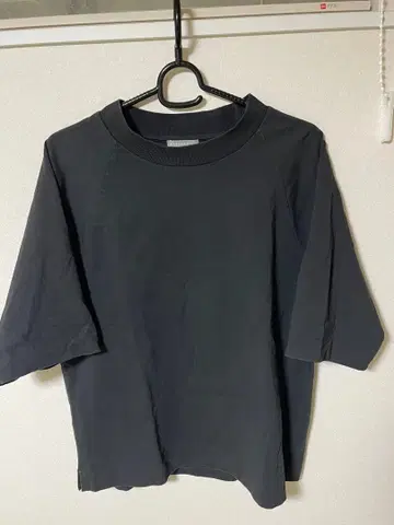 MARGARET HOWELL 5부 소매 코튼 T셔츠