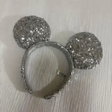 미키 실버 머리띠