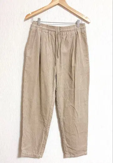 FREAKS STORE 굵은 폭 코듀로이 이지 팬츠 베이지