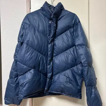 DOWN DESIGNS 네이비 블루 다운 자켓