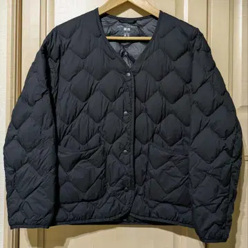 새상품급 유니클로 울트라 라이트 다운 릴랙스 자켓 M 블랙