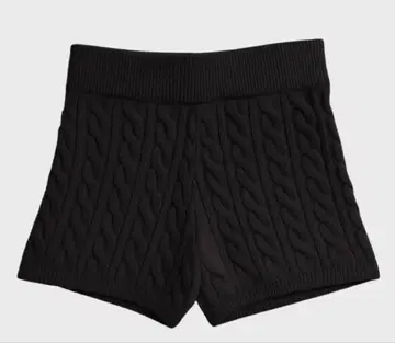 THETOE Leadenhall Pants 니트 숏팬츠 블랙