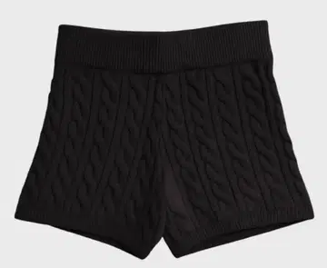 THETOE Leadenhall Pants 니트 숏팬츠 블랙