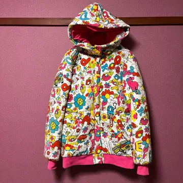 로데오 크라운 RCWB 컬러풀 꽃무늬 다운 자켓