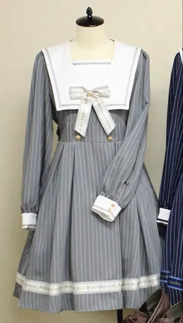 Amavel 스퀘어 세일러 원피스