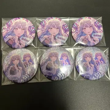 뱅드림 Roselia Sei stark 미나토 유키나 캔뱃지 6개 세트
