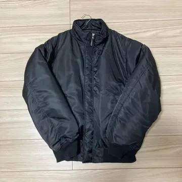 City Ambient Products 블랙 MA-1 자켓