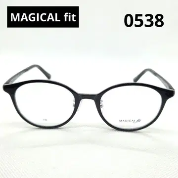 MAGICAL fit 블랙 크라운 안경 0538