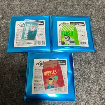 주토피아 오마이카페 아크릴 마그넷 3종 세트