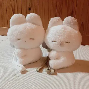 토끼 네무짱 봉제 인형 미니백 2종 세트