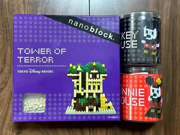 나노 블록 타워 오브 테러 미키 미니