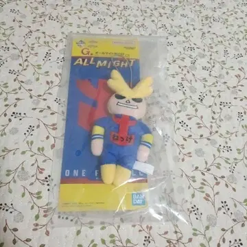 히로아카 제일복권 G상 올마이트 키링 봉제 인형