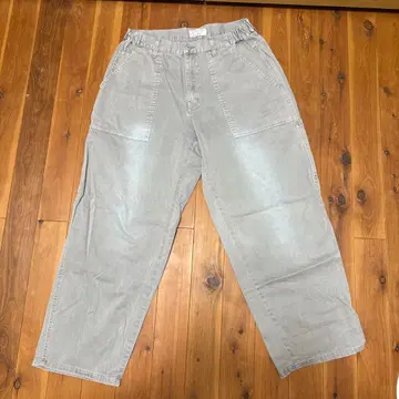 NIKO AND - 라이트 그레이 와이드 팬츠