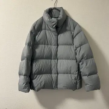 유니클로 파우더 소프트 다운 자켓 blue xl 사이즈
