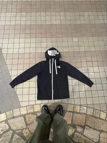 THE NORTH FACE 블랙 후드티 M