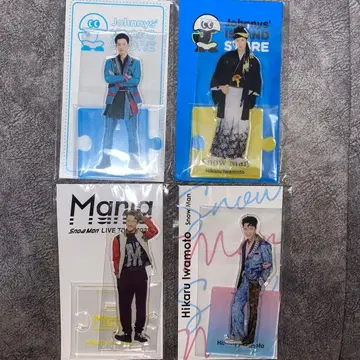 이와모토 테루 아크릴 스탠드 4개 세트