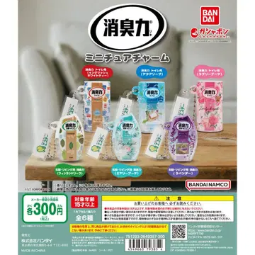 [ 전 6종 세트 (풀 컴프) ] 가챠가챠 탈취력 미니어처 참