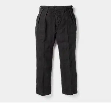 오르기유 OR-1105 블랙 체크 트라우저 W32