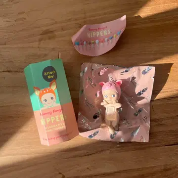 정품 소니 엔젤 히퍼스 애니멀 돼지 핑크