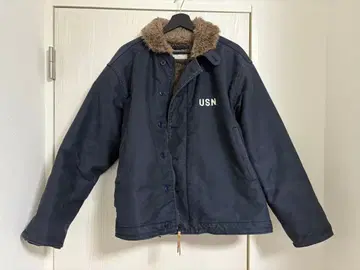 houston 네이비 백화점 N-1 덱 자켓