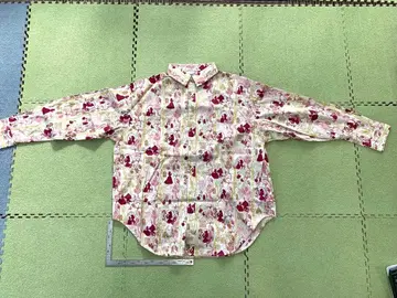 디즈니 미녀와 야수 올 패턴 셔츠 L 남성용