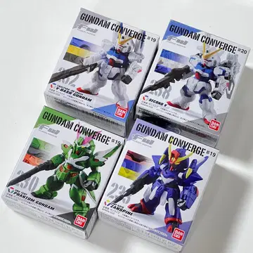 GUNDAM CONVERGE 피규어 4체 세트