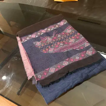 ETRO 기하학 패턴 스톨