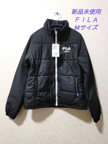 미사용 새상품 FILA 골프 자켓 블루종 M 사이즈 블랙