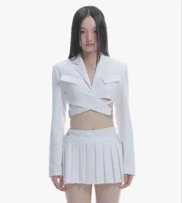 theredthread S 링 재킷 크롭