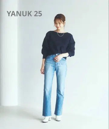 새상품급 야누크 YANUK 세미 플레어 COB 사이즈 25
