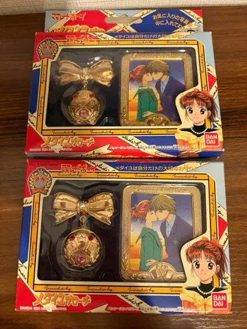 레어 마마레드 보이 메달 브로치 세트 당시 물품