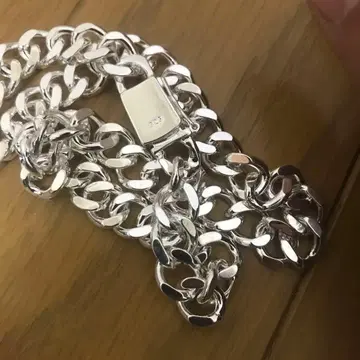 각인 925 실버 키헤이 목걸이 롱