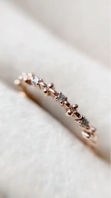 [ NOJESS ] k10PG 미모사 반지 3호 레어