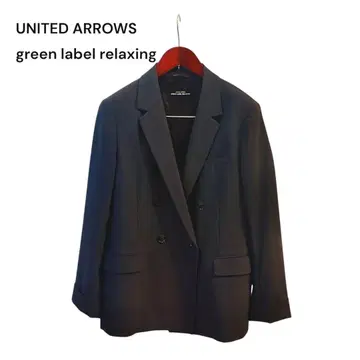 [ 유나이티드 애로우즈 ] 더블 테일러드 자켓