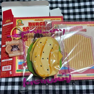 멜로조이 Mellojoy 스퀴즈 데리야키 치킨 버거