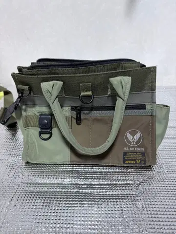 U.S. AIR FORCE 숄더백 올리브 그린