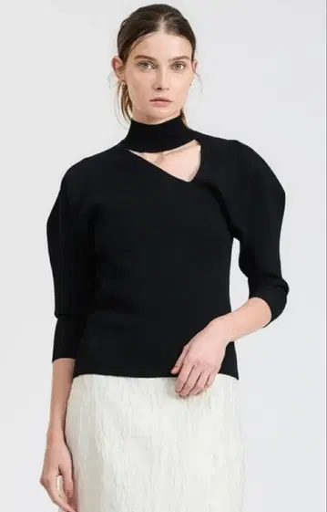 에스트네이션 비대칭 니트